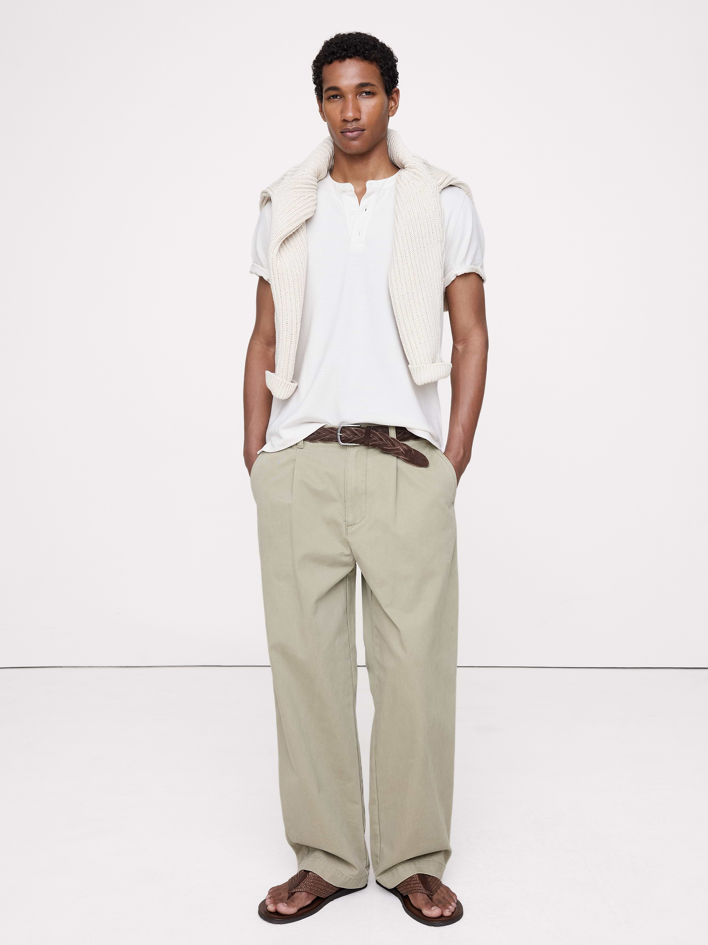 Image number 5 showing, Mesh Henley T-Shirt