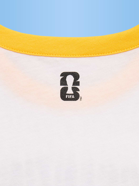 FIFA World Cup 26™ Argentina Smocked Graphic T-Shirt for Girls