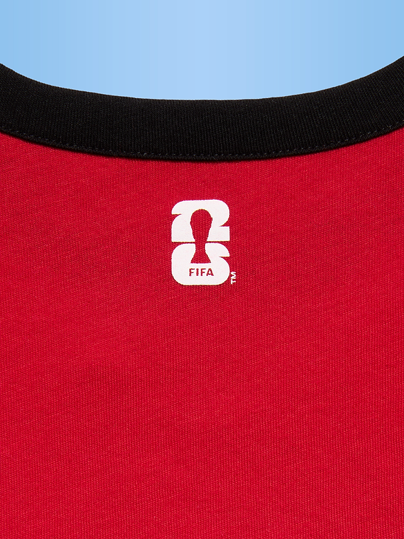 FIFA World Cup 26™ England Smocked Graphic T-Shirt for Girls