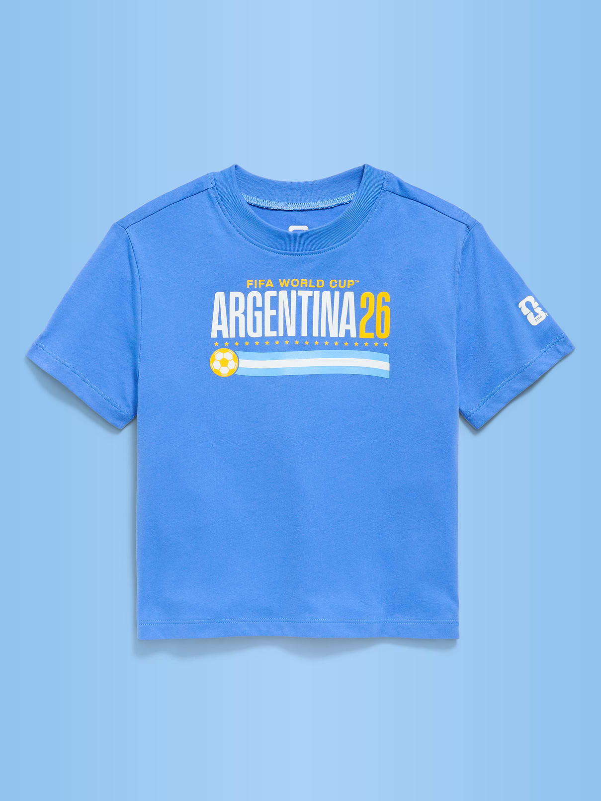 Image 2 of 3, FIFA World Cup 26™ Argentina Oversized Unisex Graphic T-Shirt for Toddler