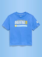 Image 2 of 3, FIFA World Cup 26™ Argentina Oversized Unisex Graphic T-Shirt for Toddler
