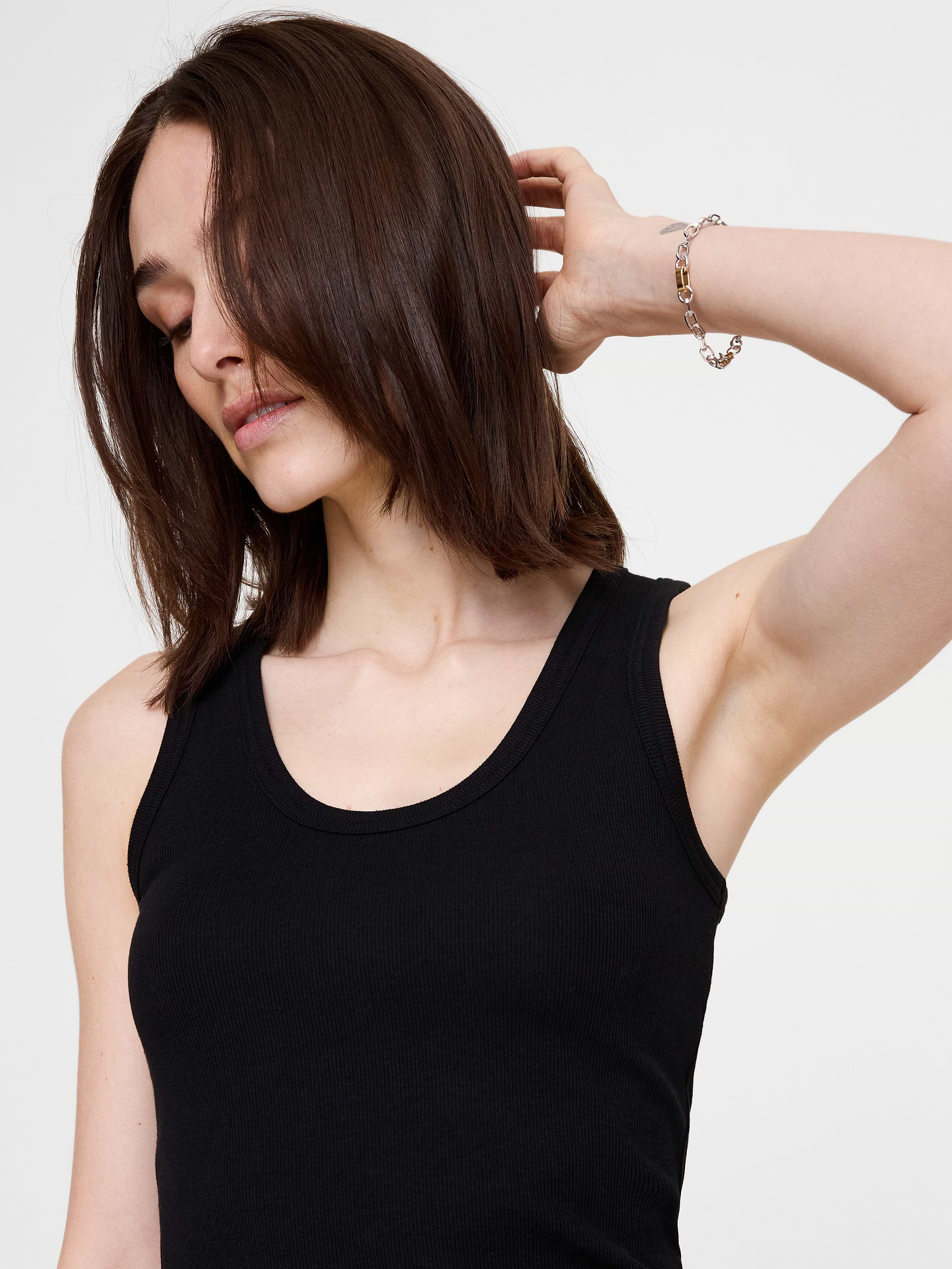 Image number 2 showing, Centa Two-Tone Bracelet by Laura Lombardi