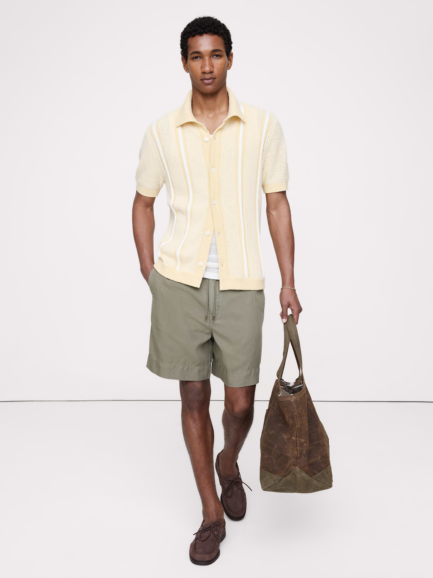 Image number 4 showing, Textured Stripe Sweater Polo
