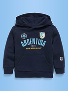 L'image numéro 2 présente Chandail à capuchon surdimensionné de la Coupe du monde de la FIFA 26™, Argentine pour tout-petit