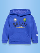 Image number 2 showing, FIFA World Cup 26™ Brazil Oversized Pullover Hoodie for Toddler Boys