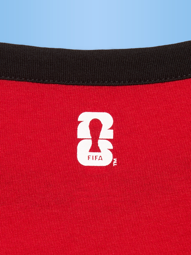 Image number 4 showing, FIFA World Cup 26™ England Smocked Graphic T-Shirt for Women