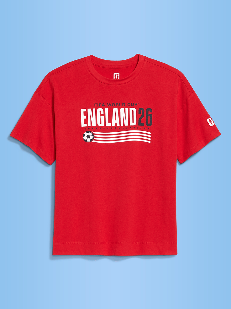 Image number 3 showing, FIFA World Cup 26™ England Vintage Crew-Neck T-Shirt for Women