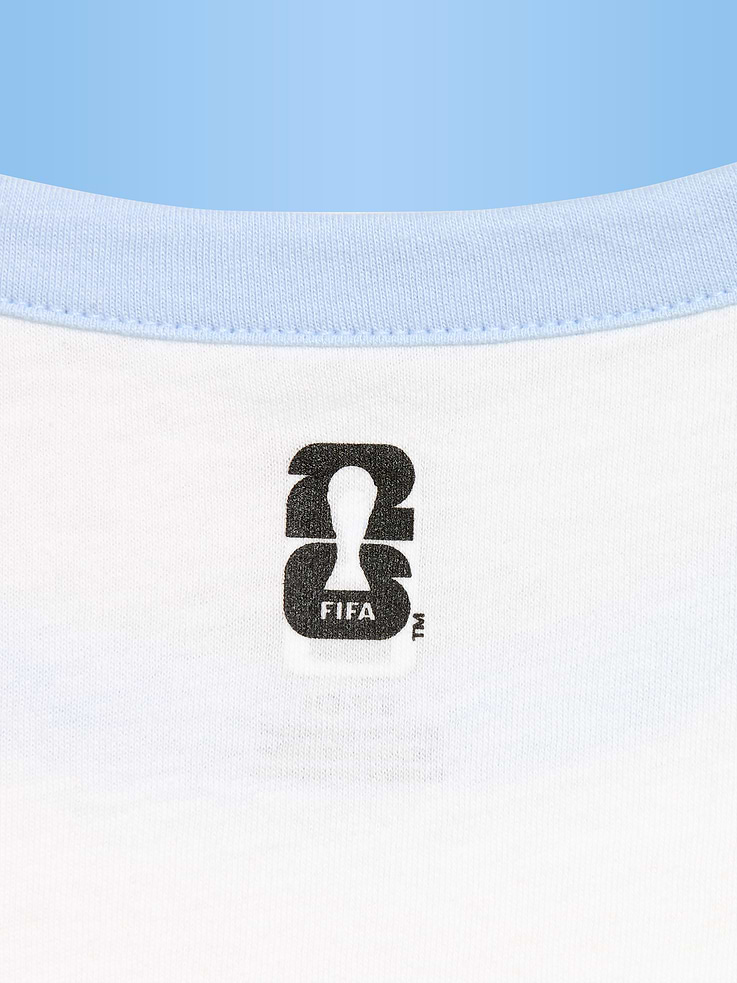 Image number 4 showing, FIFA World Cup 26™ Argentina Smocked Graphic T-Shirt for Women