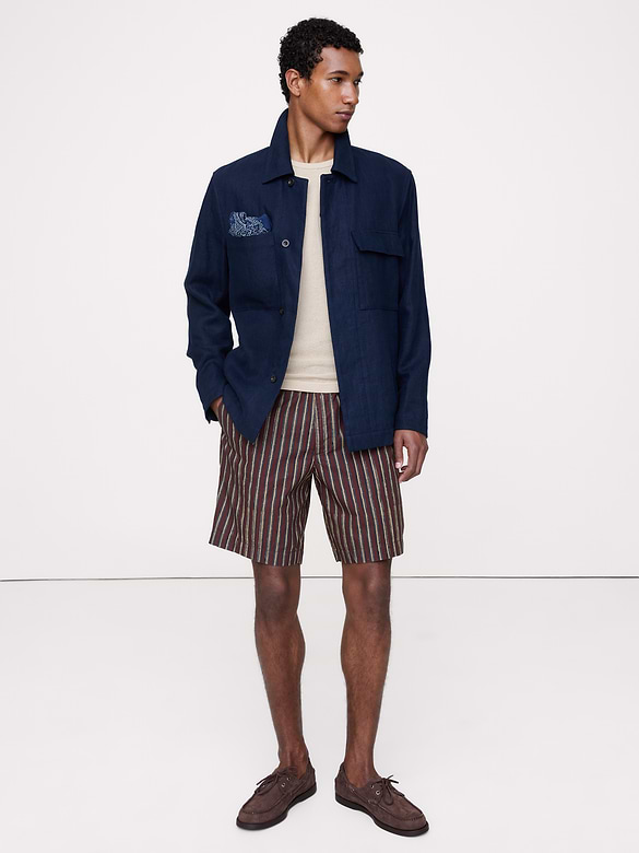 The Weekender 9" Pull-On Short in Cotton