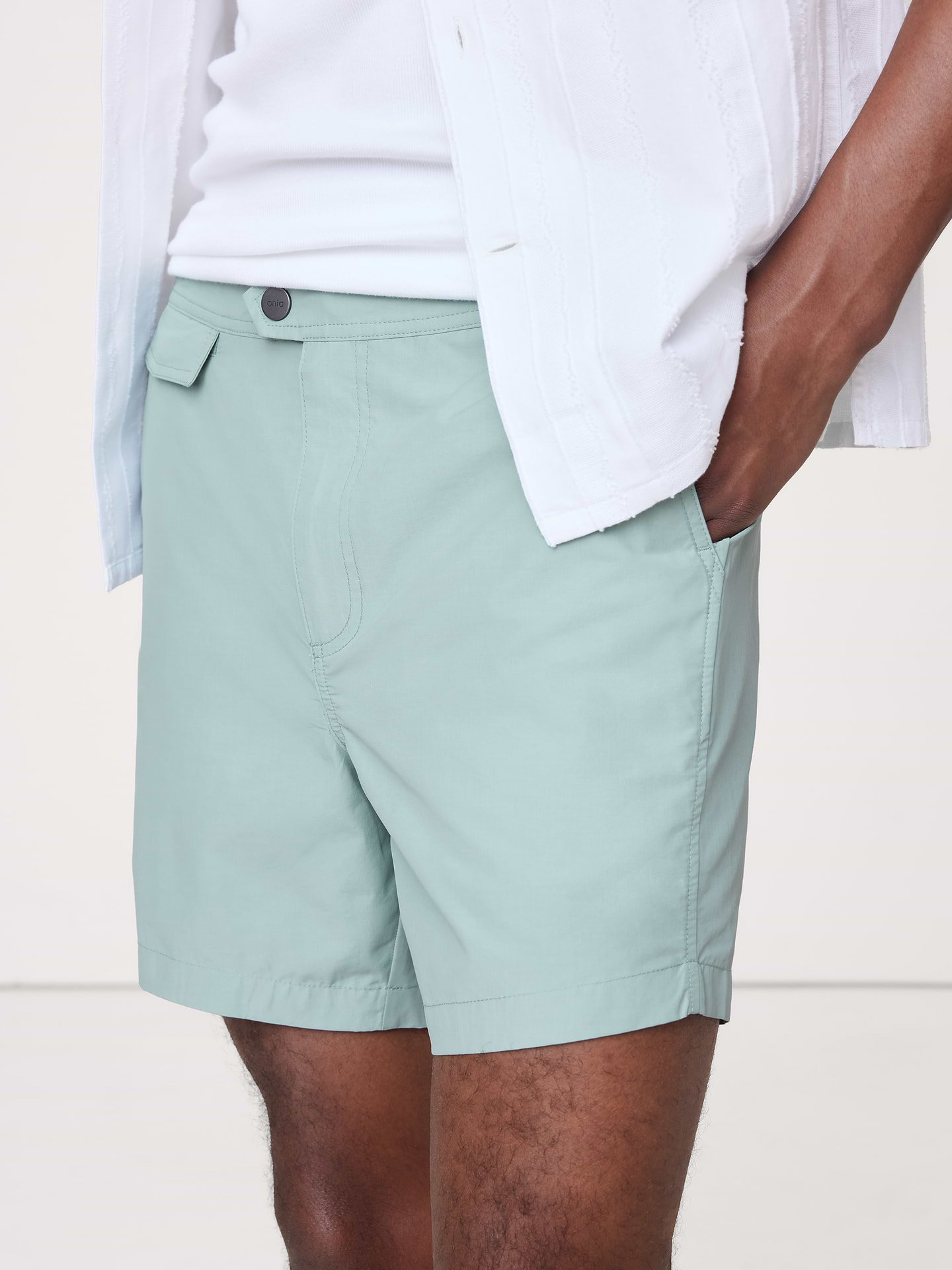 Image number 3 showing, 6" Calder Side-Elastic Swim Trunk by Onia