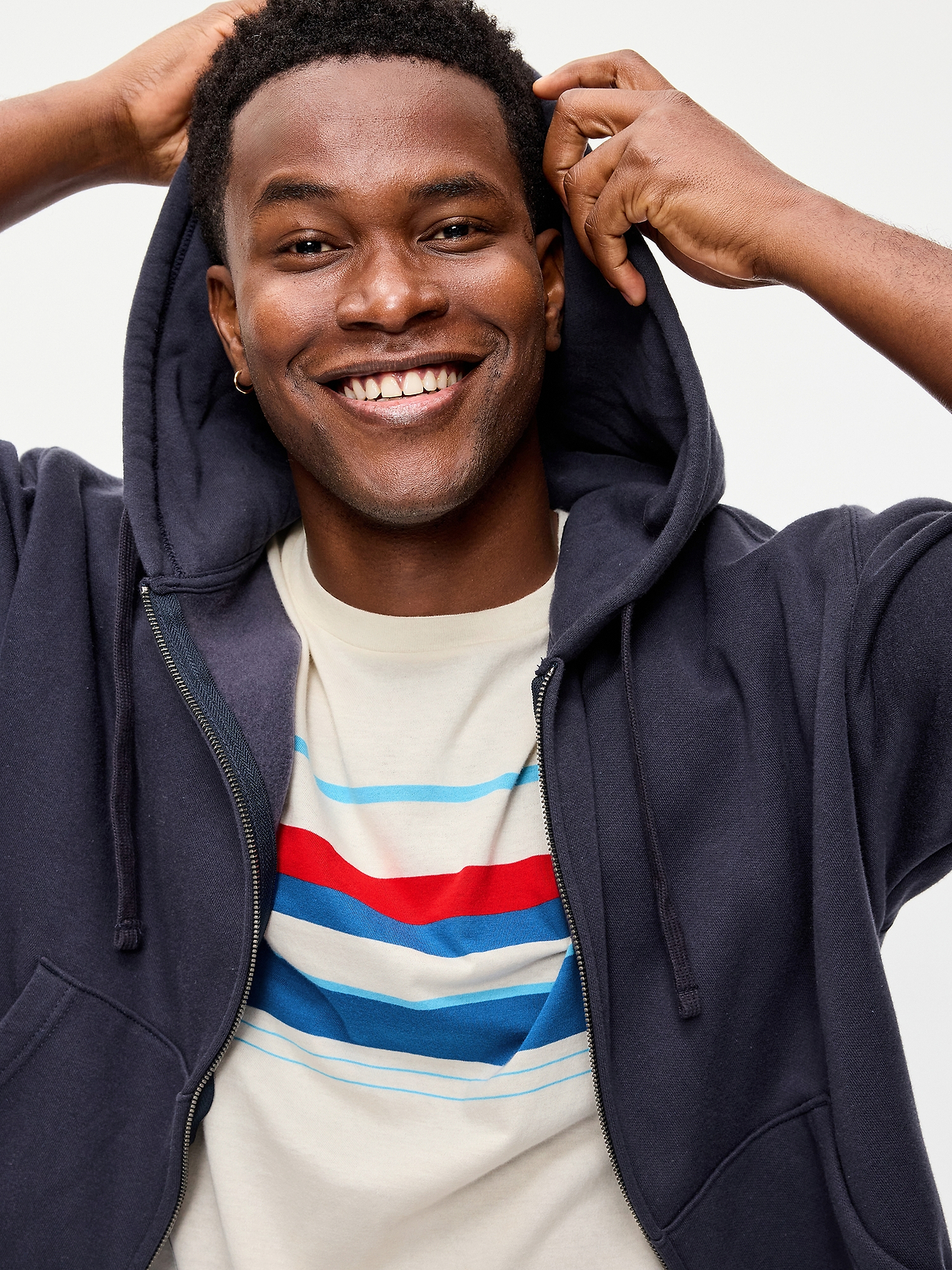 Crew-Neck Striped T-Shirt | Old Navy