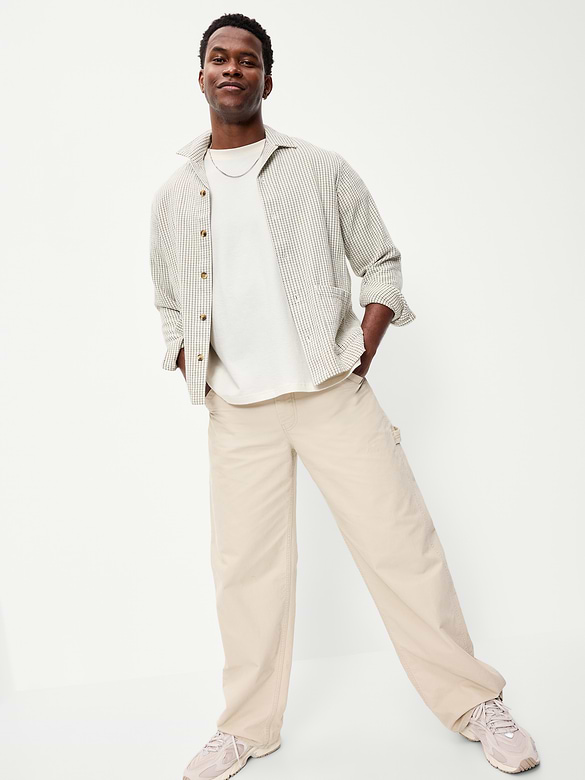 Oversized Heavyweight Garment-Washed T-Shirt