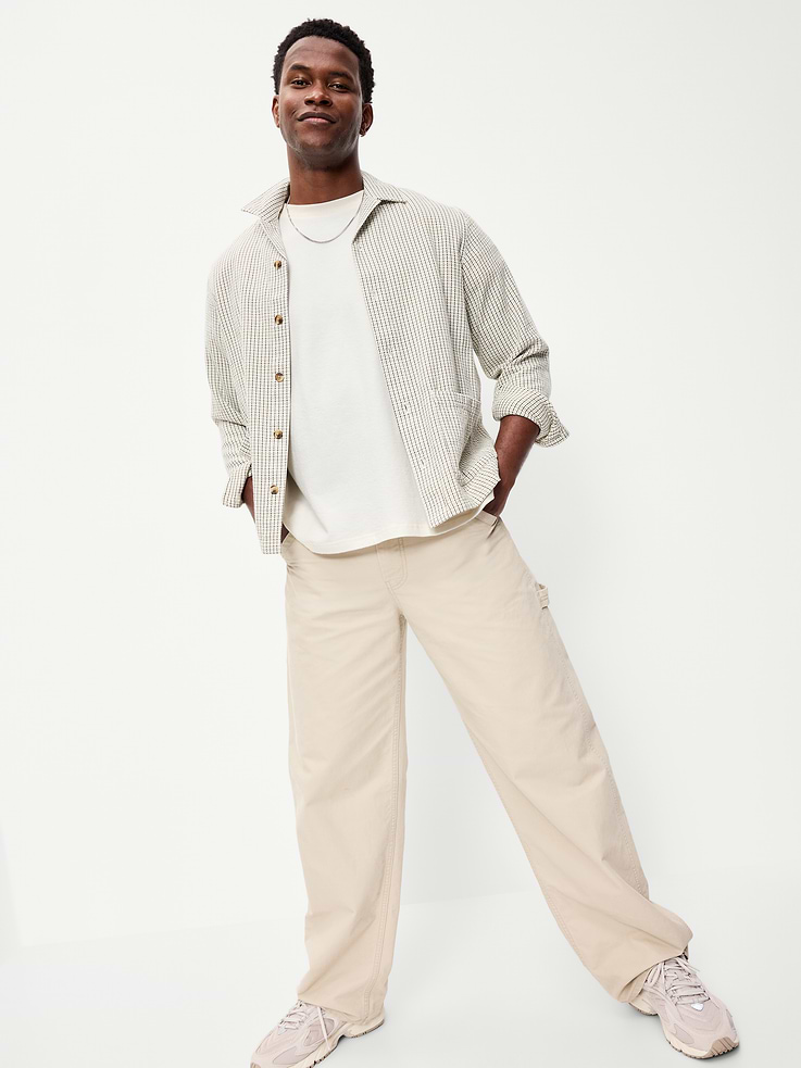 Image number 3 showing, Oversized Heavyweight Garment-Washed T-Shirt