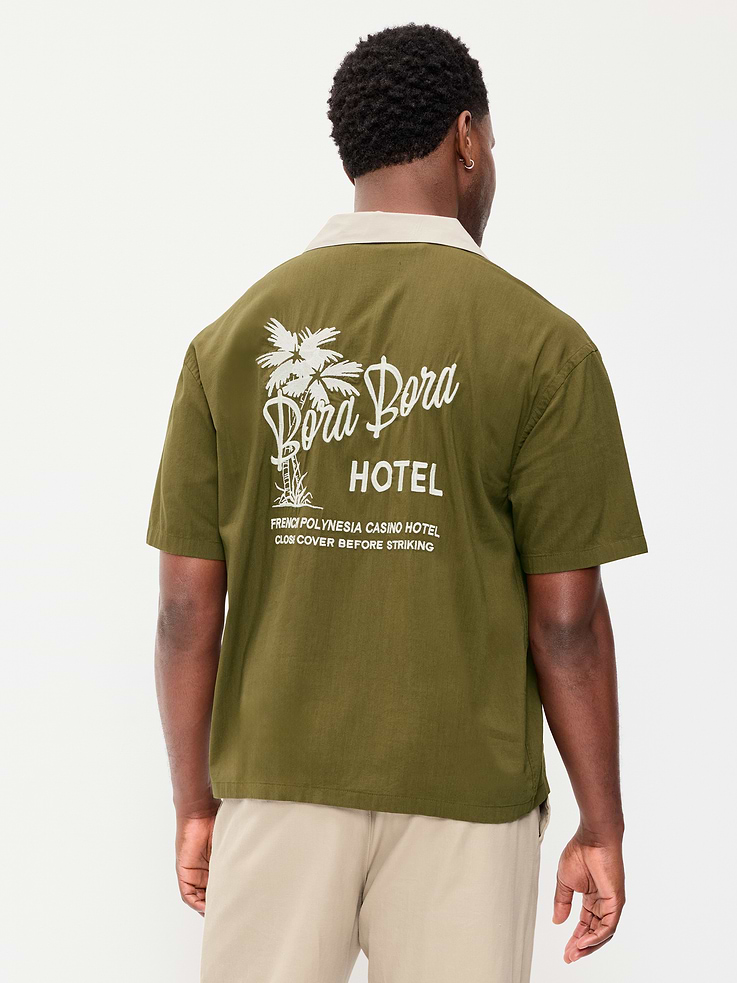 Image number 2 showing, Short-Sleeve Heavyweight Graphic Shirt