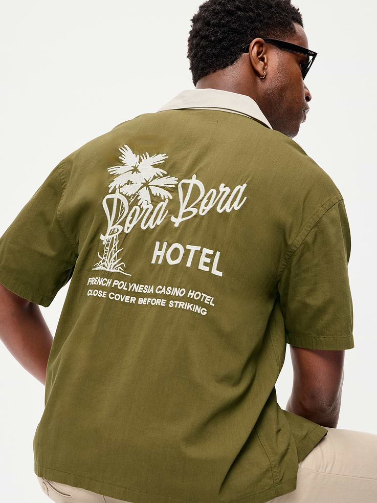 Image number 3 showing, Short-Sleeve Heavyweight Graphic Shirt