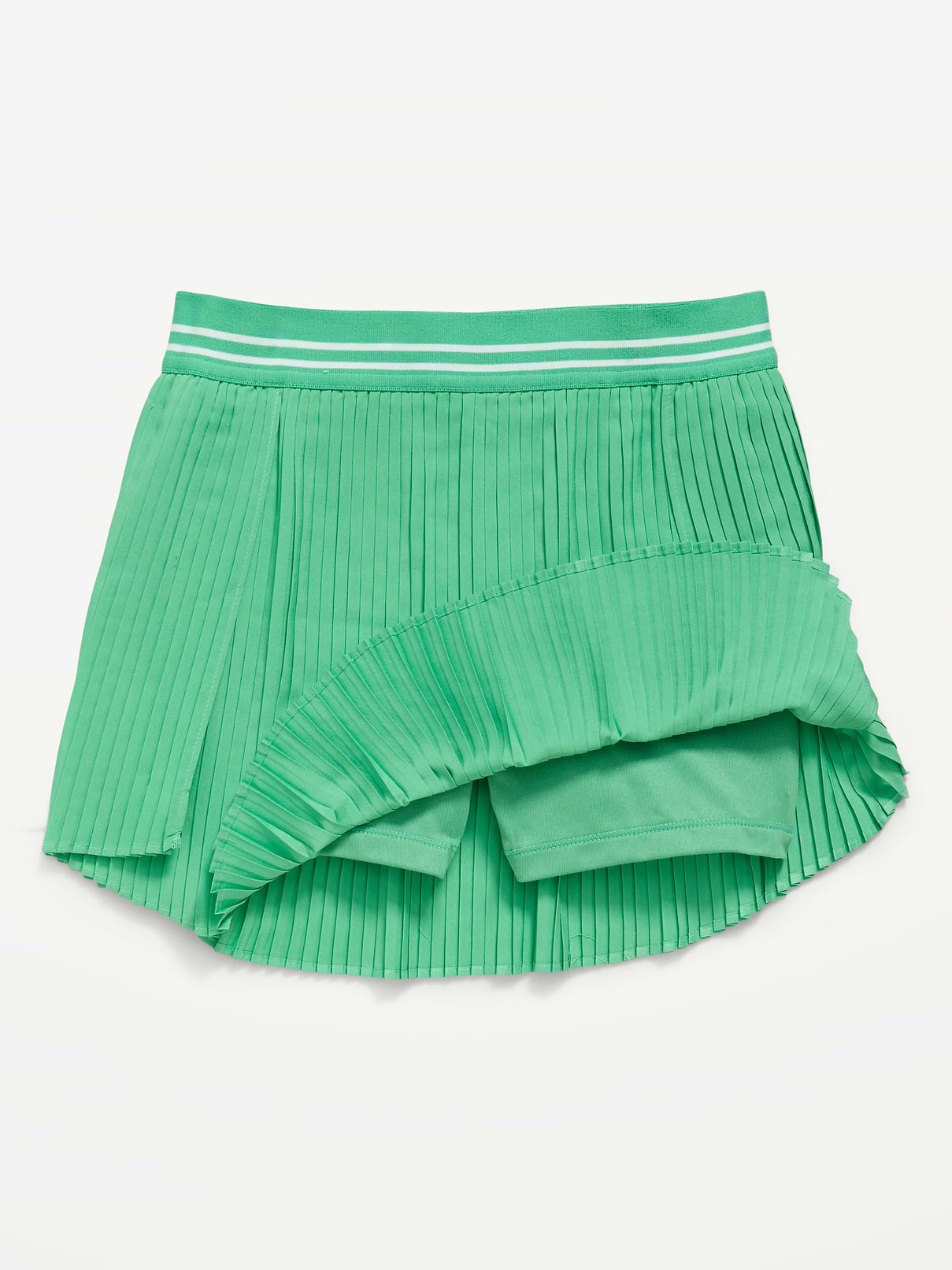 Image 5 de 5, Jupe-short à plis fins et à taille haute pour fille