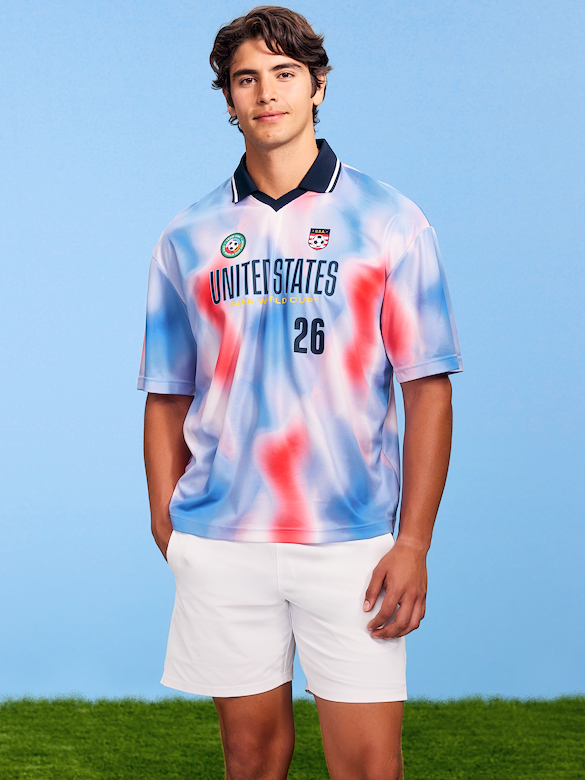 FIFA World Cup 26™ USA Lifestyle Collared Jersey T-Shirt for Men