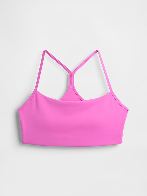 GapFit Smooth Racerback Sports Bra