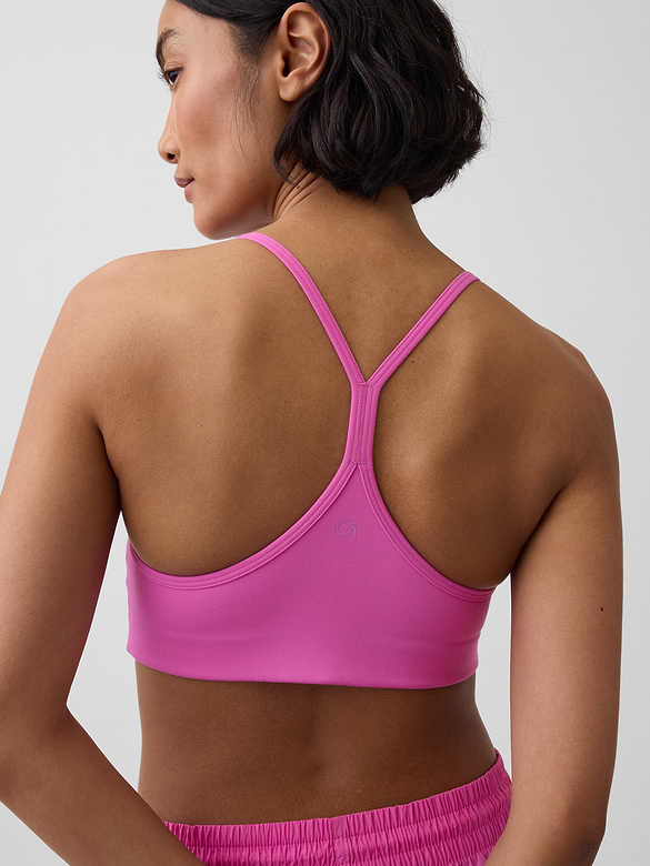 GapFit Smooth Racerback Sports Bra