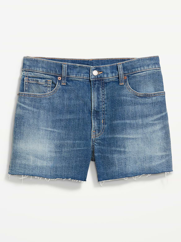 High-Waisted OG Jean Shorts -- 4-inch inseam