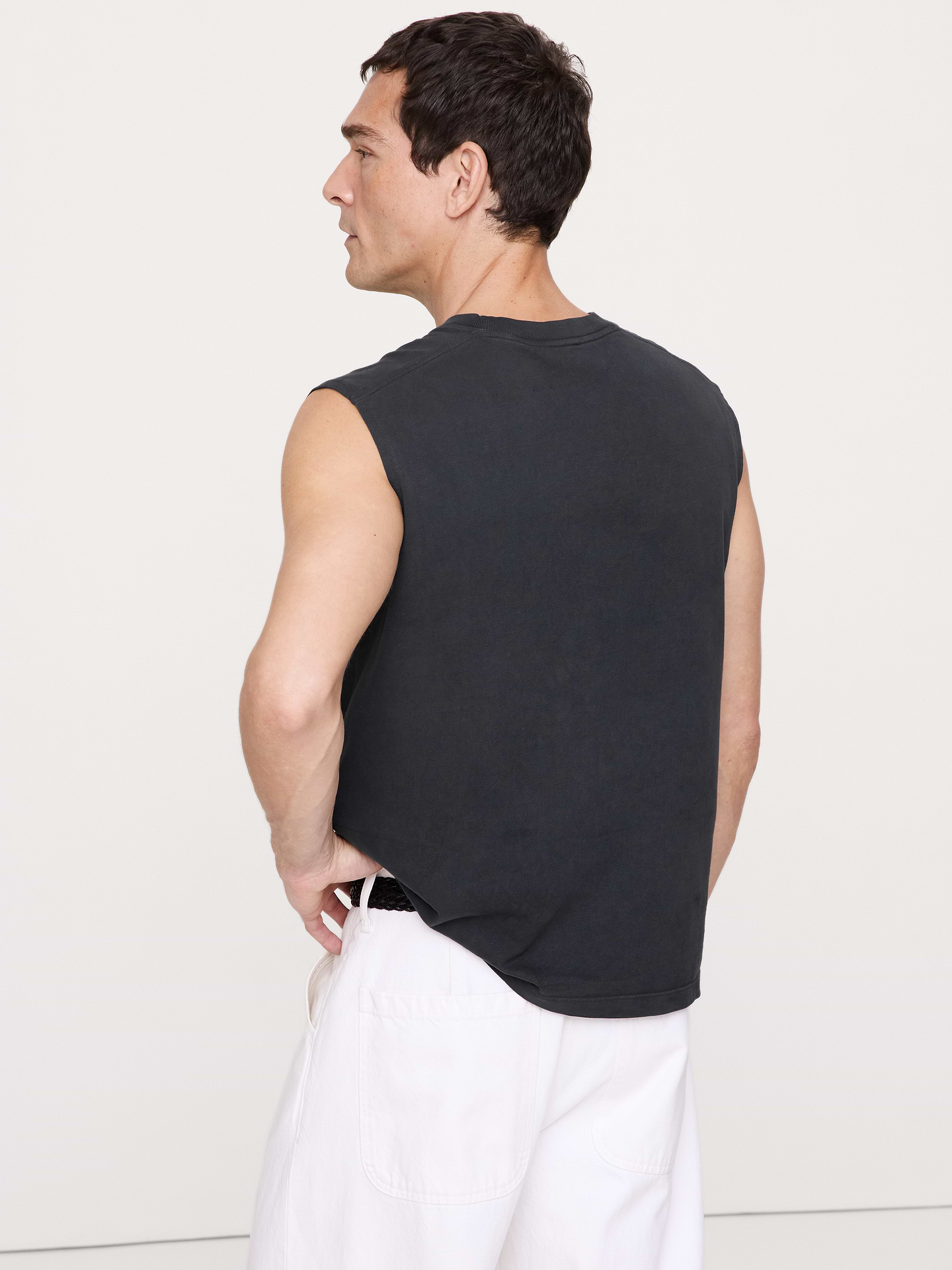 Image number 2 showing, Sueded Cotton Tank