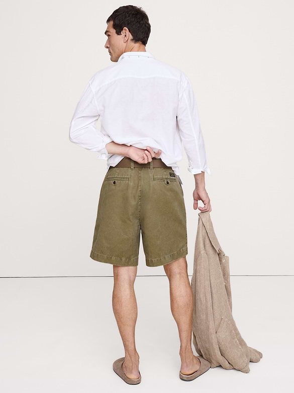 9" Cotton Bermuda Short