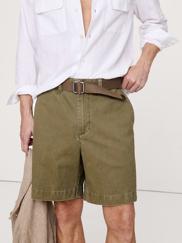 9" Cotton Bermuda Short