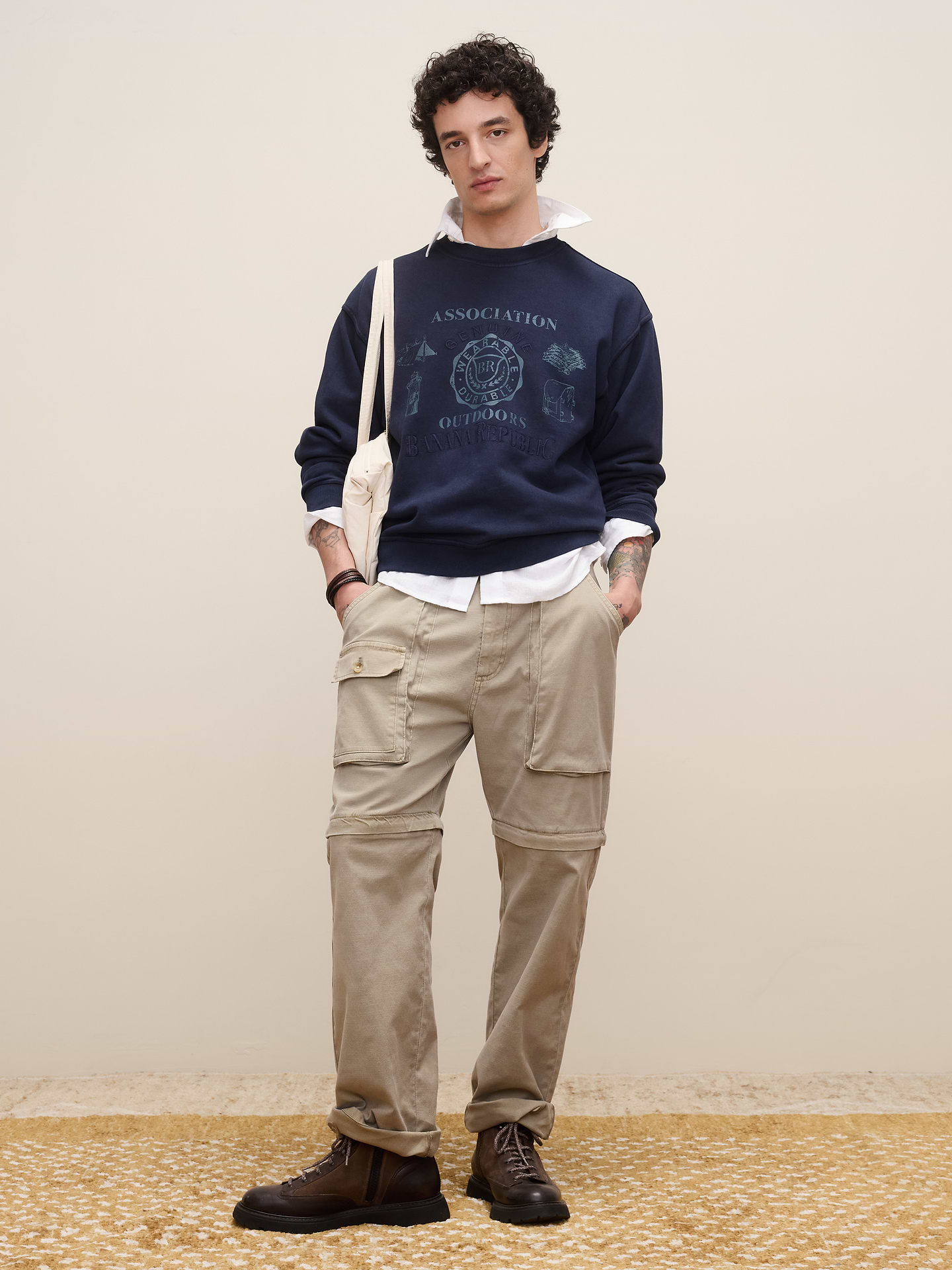 Image number 2 showing, Archive Reissue Backpacker Graphic Sweatshirt