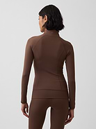 Image number 3 showing, GapFit Smooth Zip Jacket