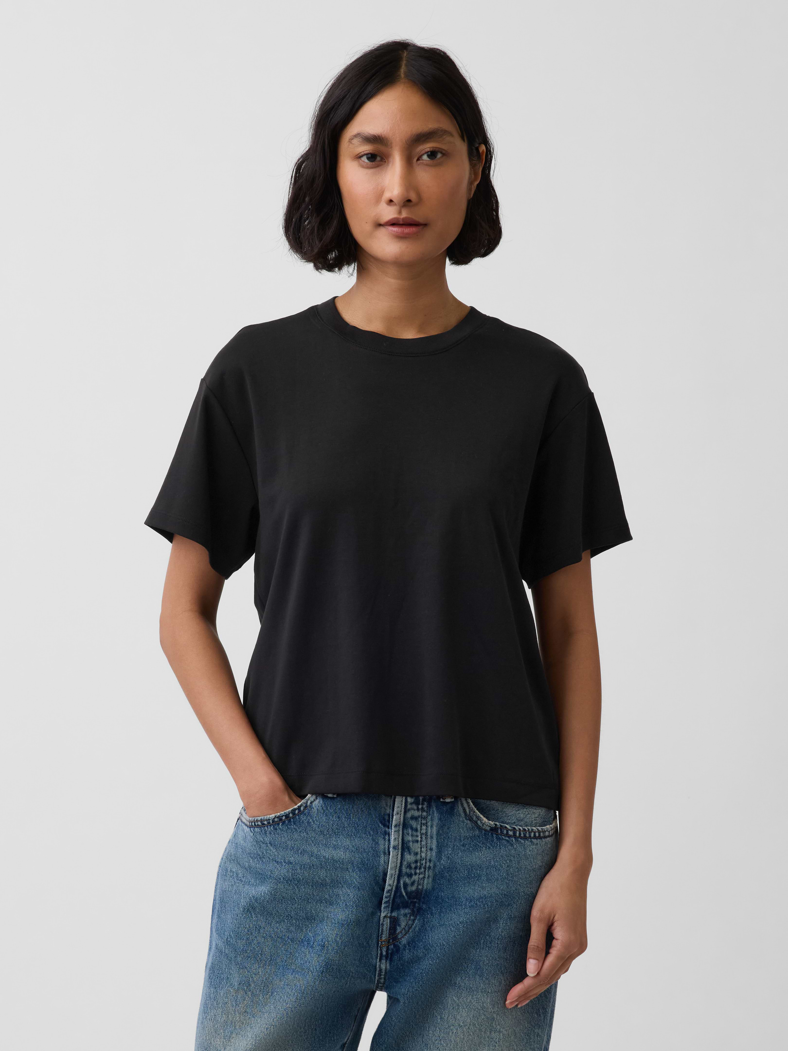 Supima® Cotton Relaxed T-Shirt | Gap