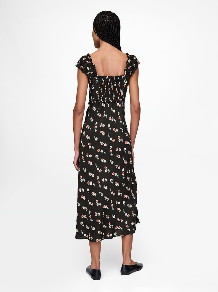 Image number 2 showing, Crepe Sweetheart Maxi Dress