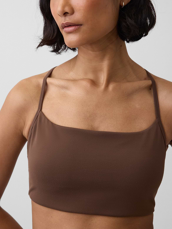 GapFit Smooth Racerback Sports Bra
