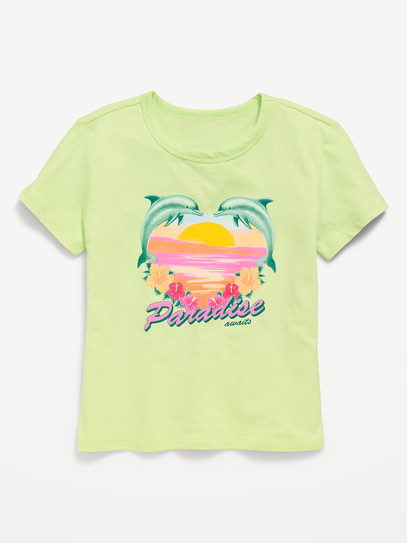 Short-Sleeve Graphic T-Shirt for Girls