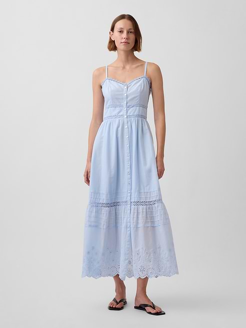 gold crochet beach dress Stevie Maxi Color:Powder Blue Your beach look deserves extended:304484 Zara Azure Blue Pleated