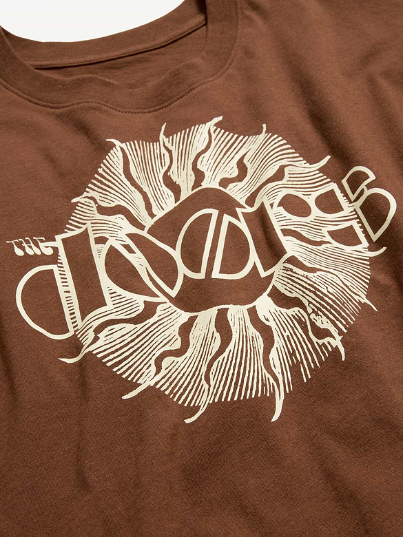 T-shirt court surdimensionné ras du cou The Doors™
