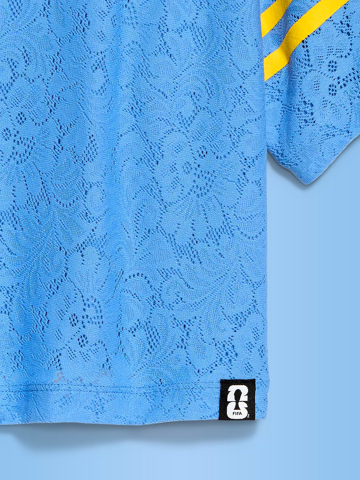 Image number 4 showing, FIFA World Cup 26™ Argentina Boxy Lace V-Neck T-Shirt for Women