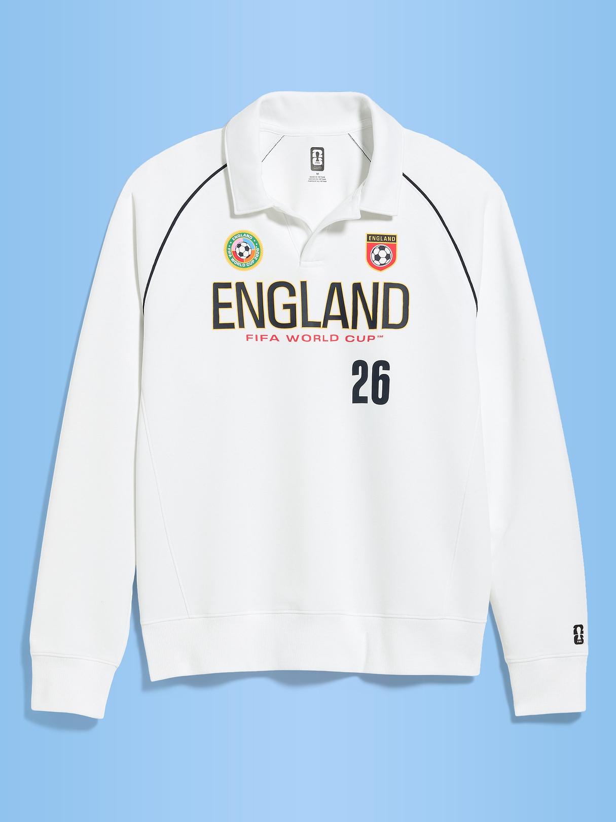 FIFA World Cup 26™ England Dynamic Fleece Collared Graphic