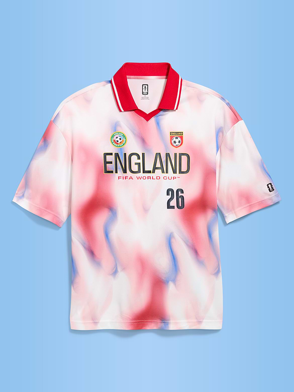 FIFA World Cup 26™ England Lifestyle Collared Jersey T-Shirt for Men
