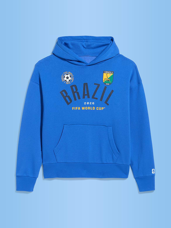 FIFA World Cup 26™ Brazil Oversized Pullover Hoodie for Men