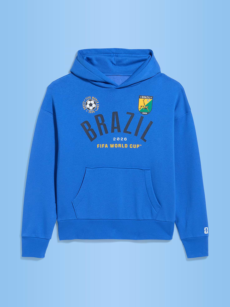Image number 3 showing, FIFA World Cup 26™ Brazil Oversized Pullover Hoodie for Men