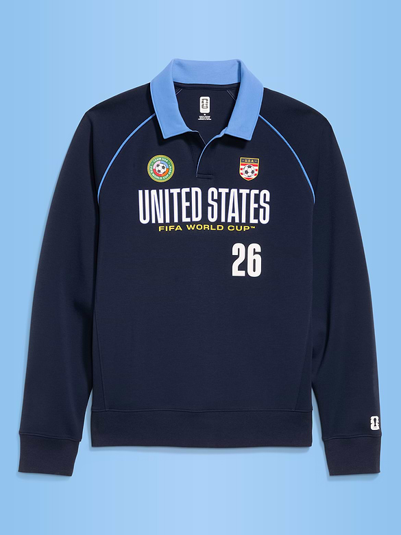 FIFA World Cup 26™ USA Dynamic Fleece Collared Graphic Sweatshirt for Men
