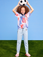 Image number 1 showing, Dynamic Fleece USA Jogger Sweatpants for Boys