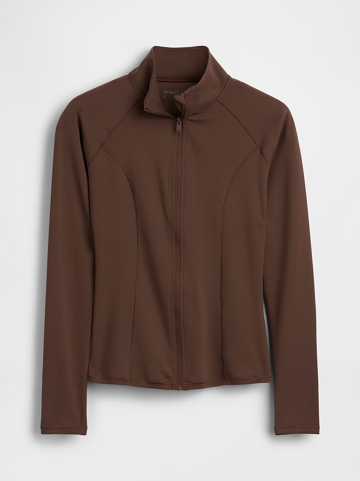 Image number 5 showing, GapFit Smooth Zip Jacket