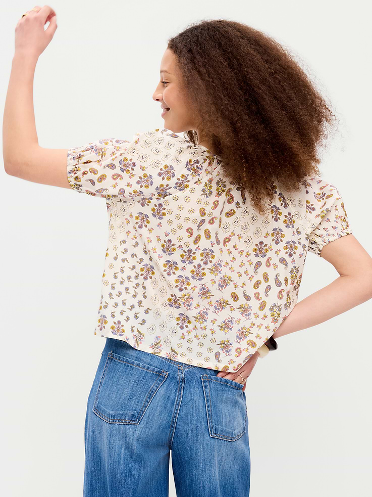 Image number 2 showing, Airy Button-Down Top