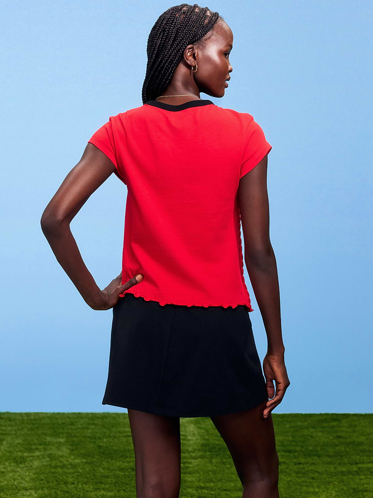 Image number 2 showing, FIFA World Cup 26™ England Smocked Graphic T-Shirt for Women