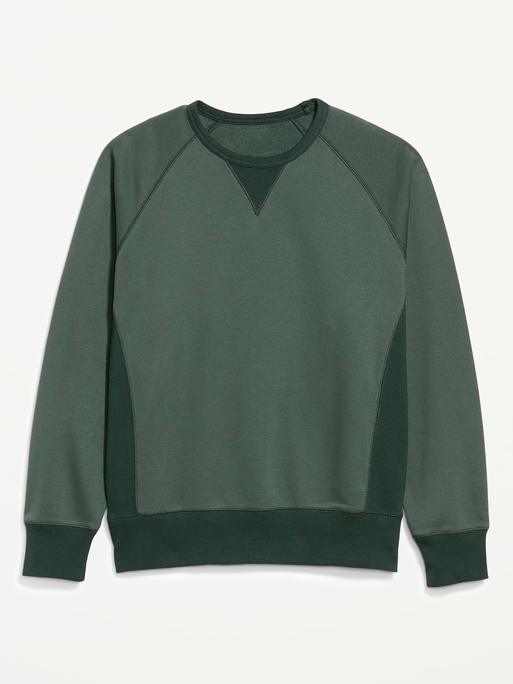 Image 2 of 2, Oversized Heavyweight Crew-Neck Sweatshirt