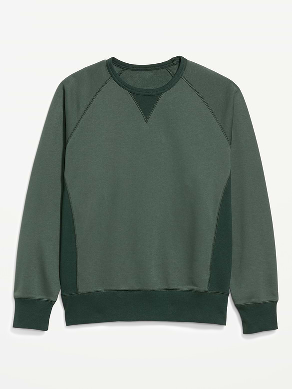 Oversized Heavyweight Crew-Neck Sweatshirt