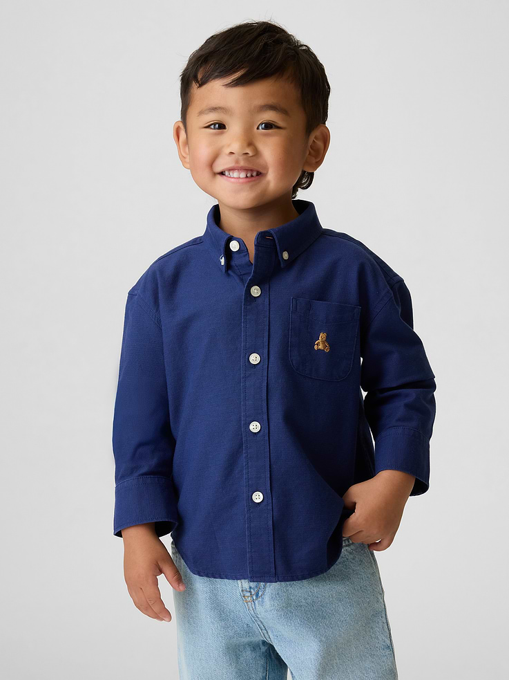 Image number 1 showing, Baby & Toddler Oxford Shirt