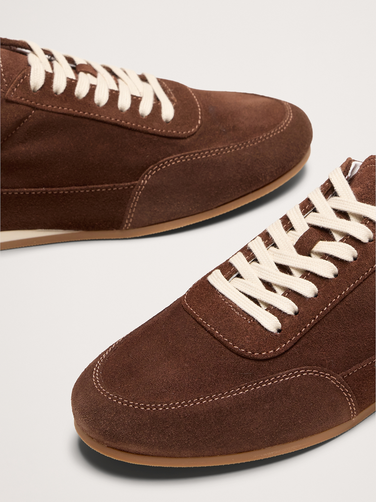 Italian Suede Low-Pro Sneaker | Banana Republic