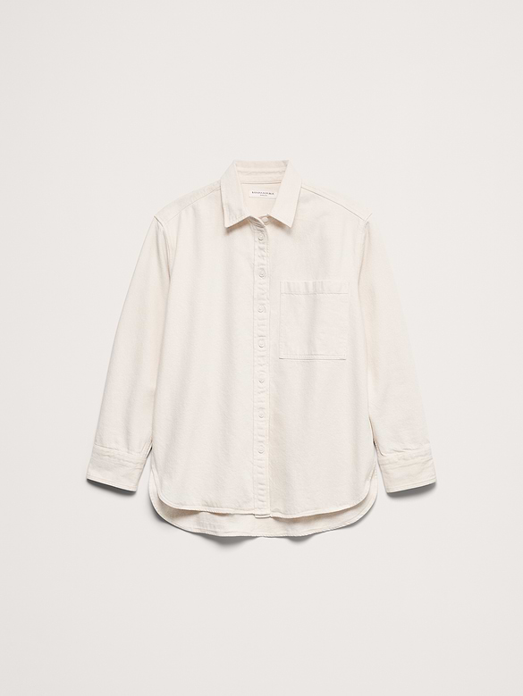 The Oversized Denim Shirt